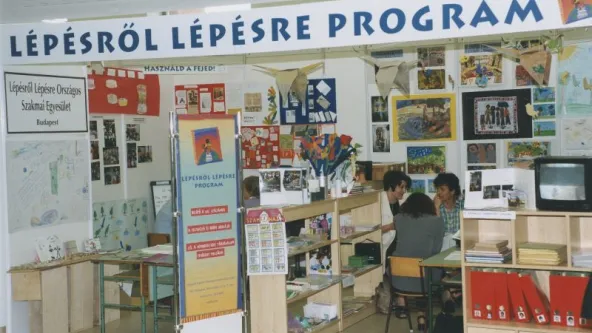 A Közoktatási Program Napja. Program- és tanévzáró fesztivál. A Soros Alapítvány a Közoktatási megaprogram keretében 20 millió dollárral segítette a közoktatási rendszer fejlesztését.